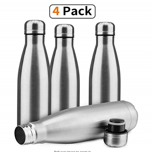25oz Vacuum Insulation Water Bottle - Double Wall, BPA-Free, Stainless Steel, Leak Proof-Large Cola Sports Travel Bottles Cup Perfect for Men