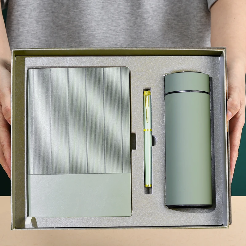 Business Notebook With Pen and Box Corporate Gift Box Set