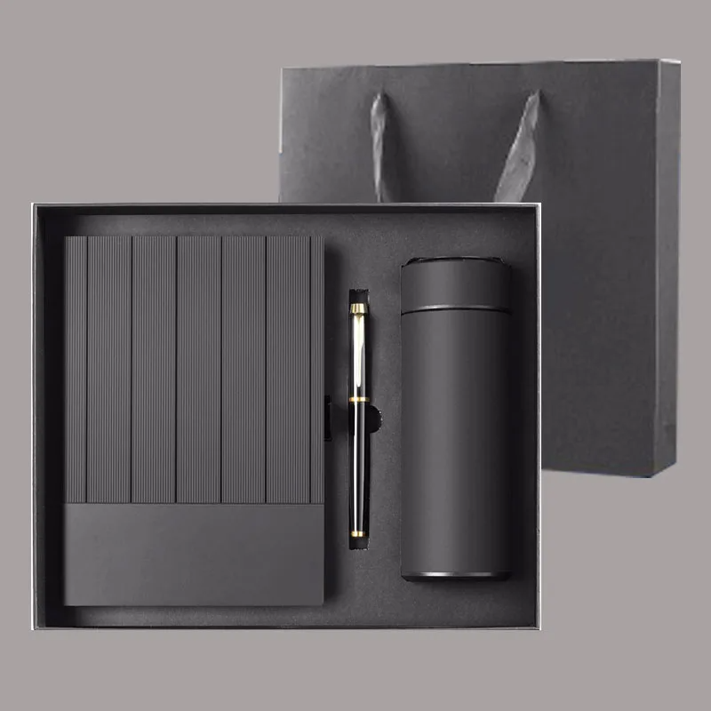 Notebook with Pen Thermos Flask Corporate Business Gift Set